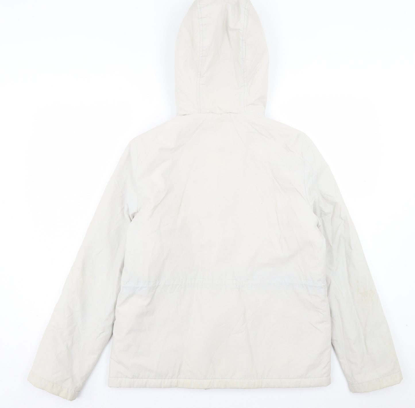 Jack Wills Womens Beige Jacket Size 12 Zip