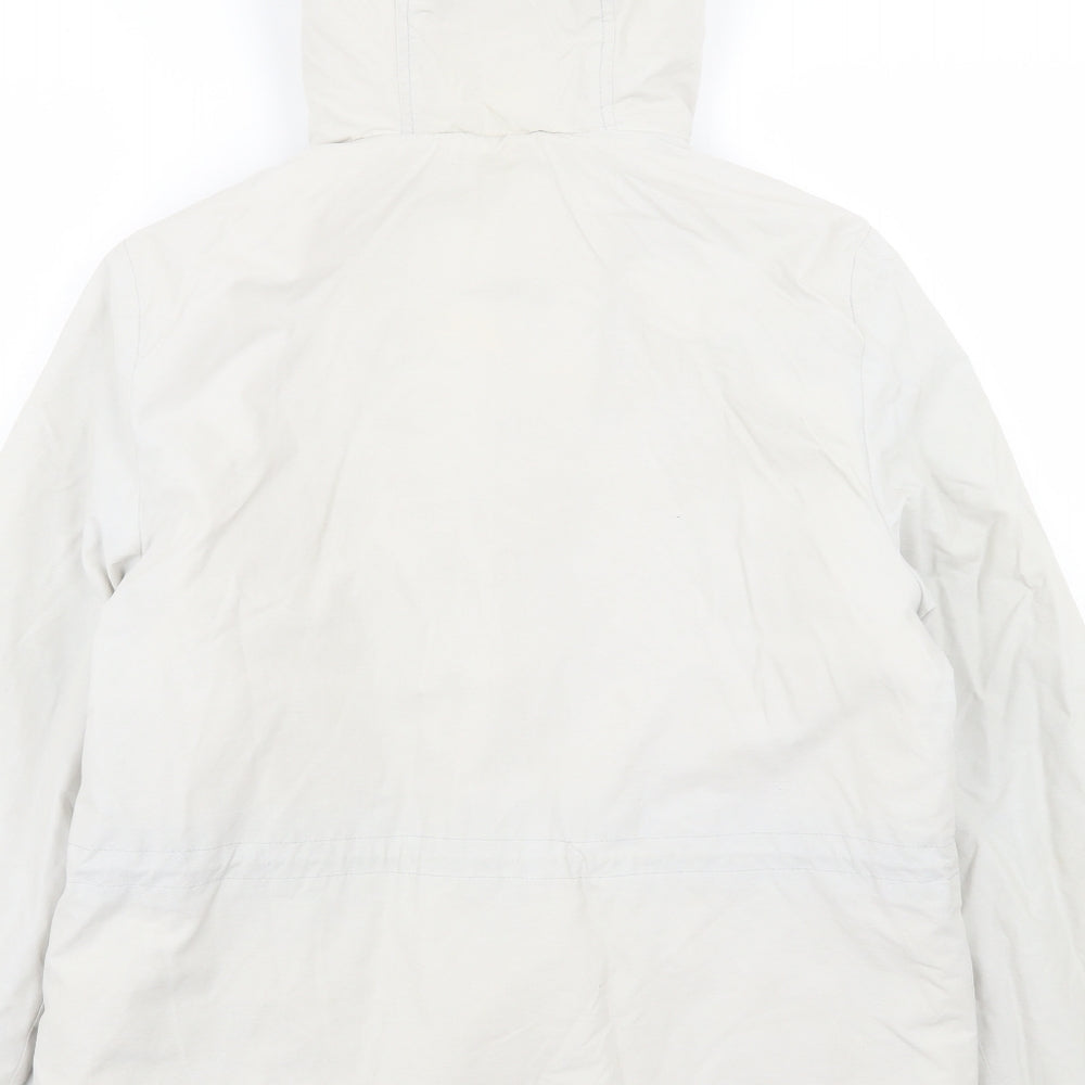 Jack Wills Womens Beige Jacket Size 12 Zip