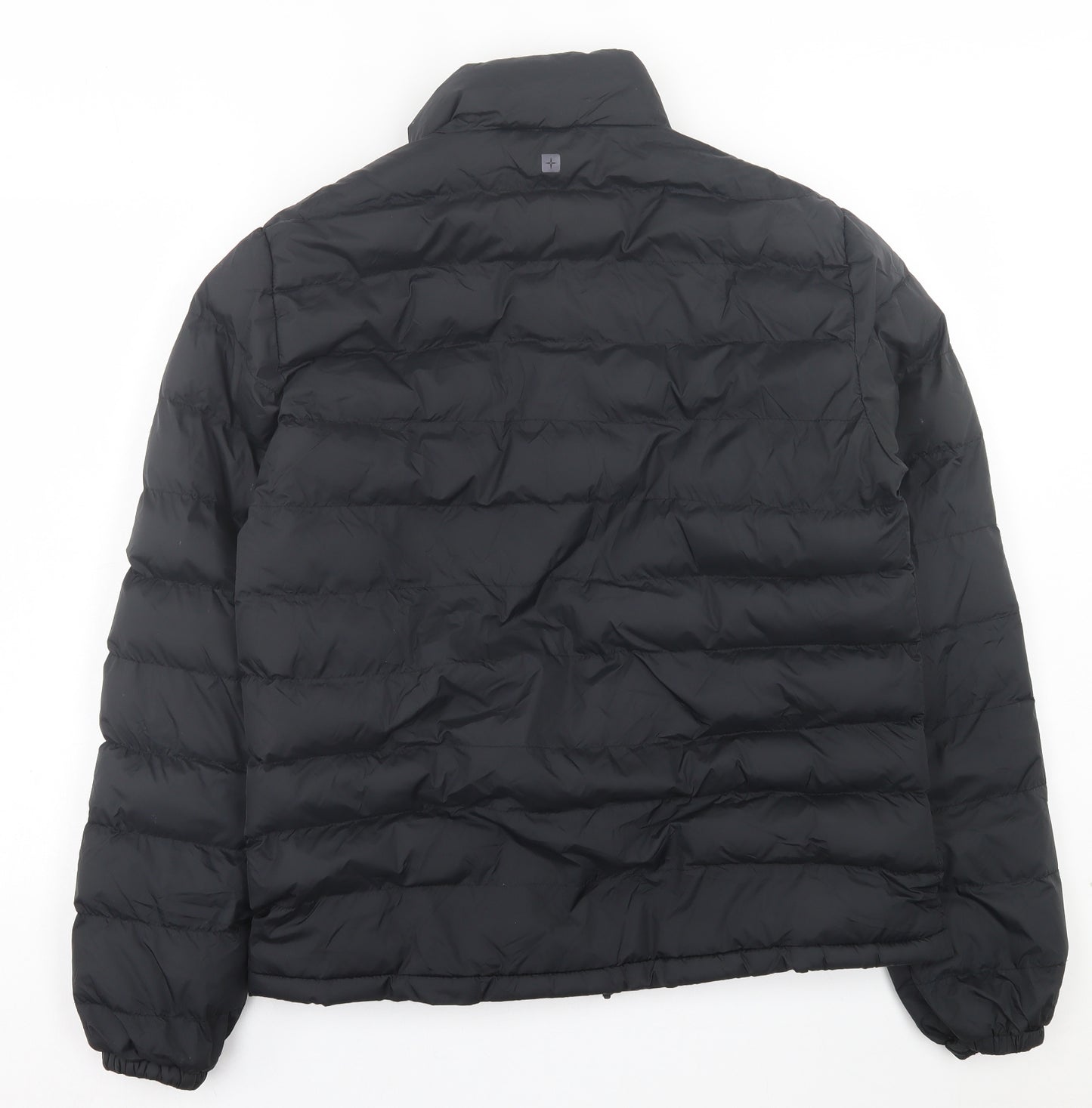 Mountain Warehouse Mens Black Puffer Jacket Jacket Size M Zip