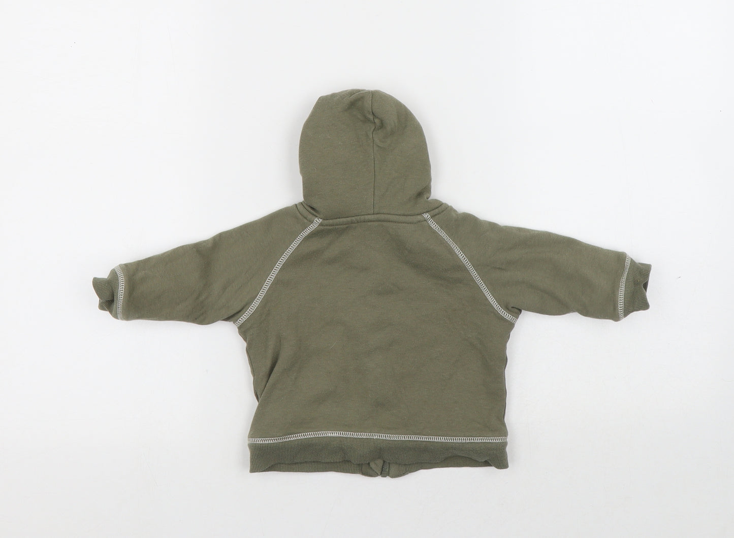 George Boys Green Jacket Size 6-9 Months Zip