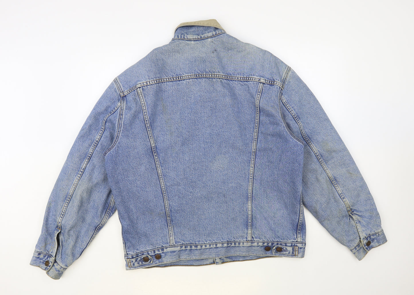 Levi's Mens Blue Jacket Size XL Button