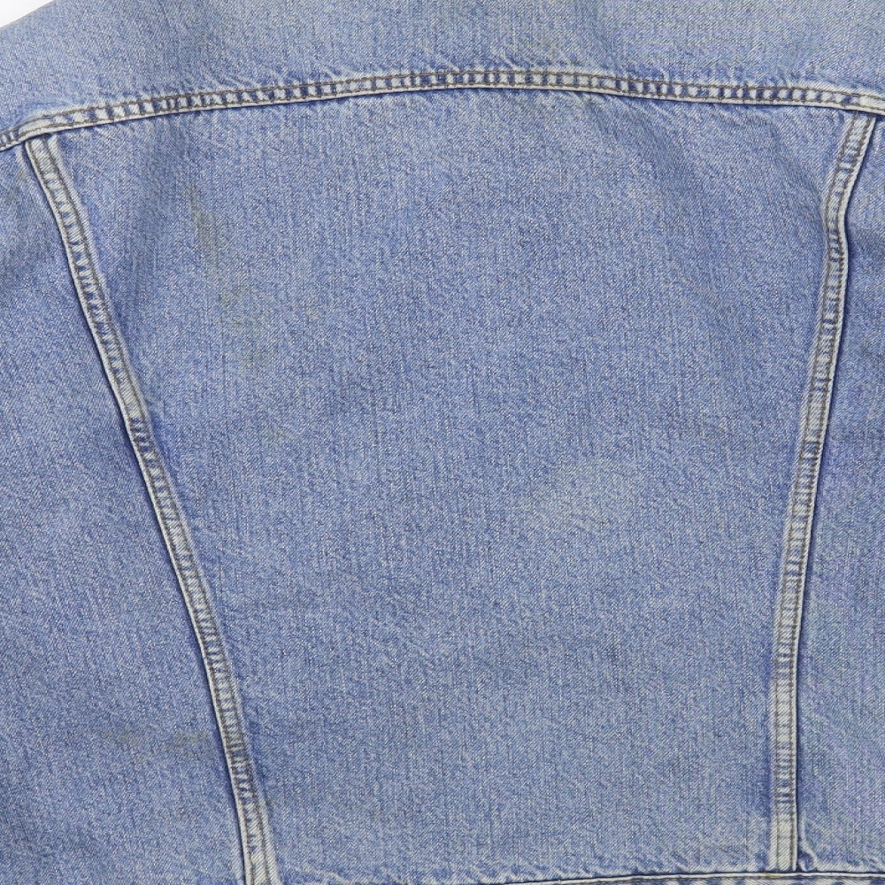 Levi's Mens Blue Jacket Size XL Button