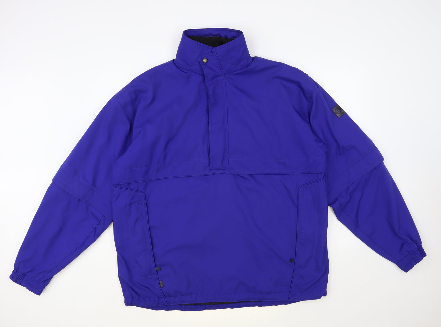 Sunderland Of Scotland Mens Blue Windbreaker Jacket Size XL Zip