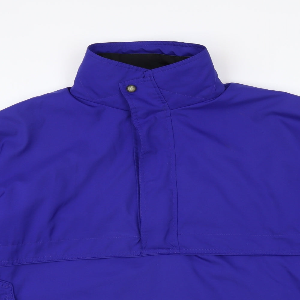 Sunderland Of Scotland Mens Blue Windbreaker Jacket Size XL Zip