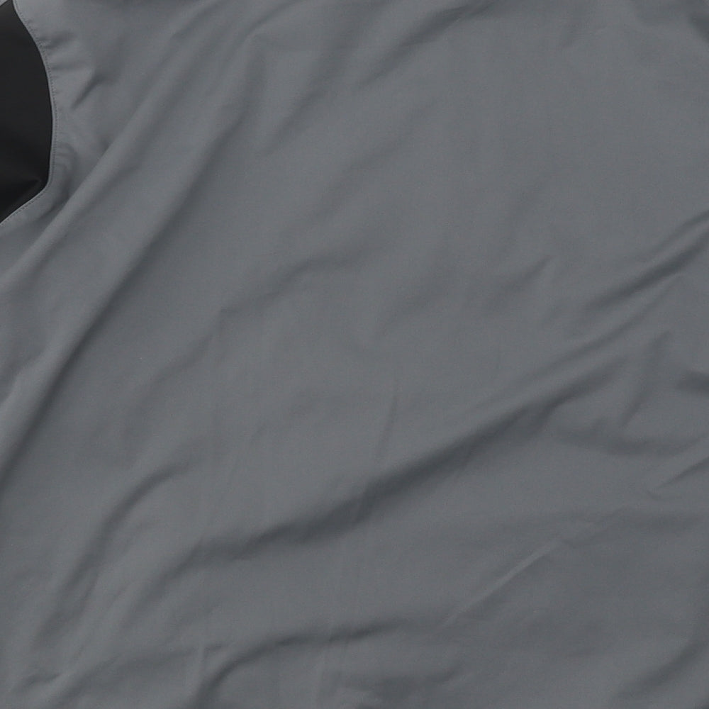 PUMA Mens Grey Polyester Pullover Sweatshirt Size M