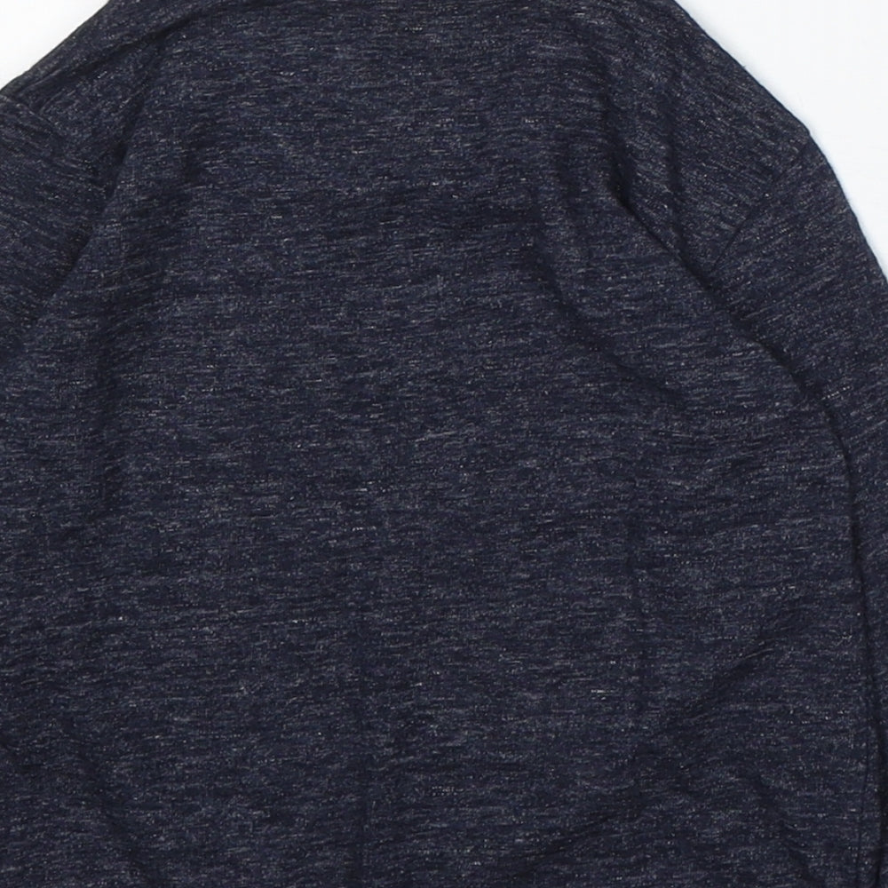 NEXT Boys Blue Cotton Basic T-Shirt Size 18-24 Months Round Neck - Best Brother