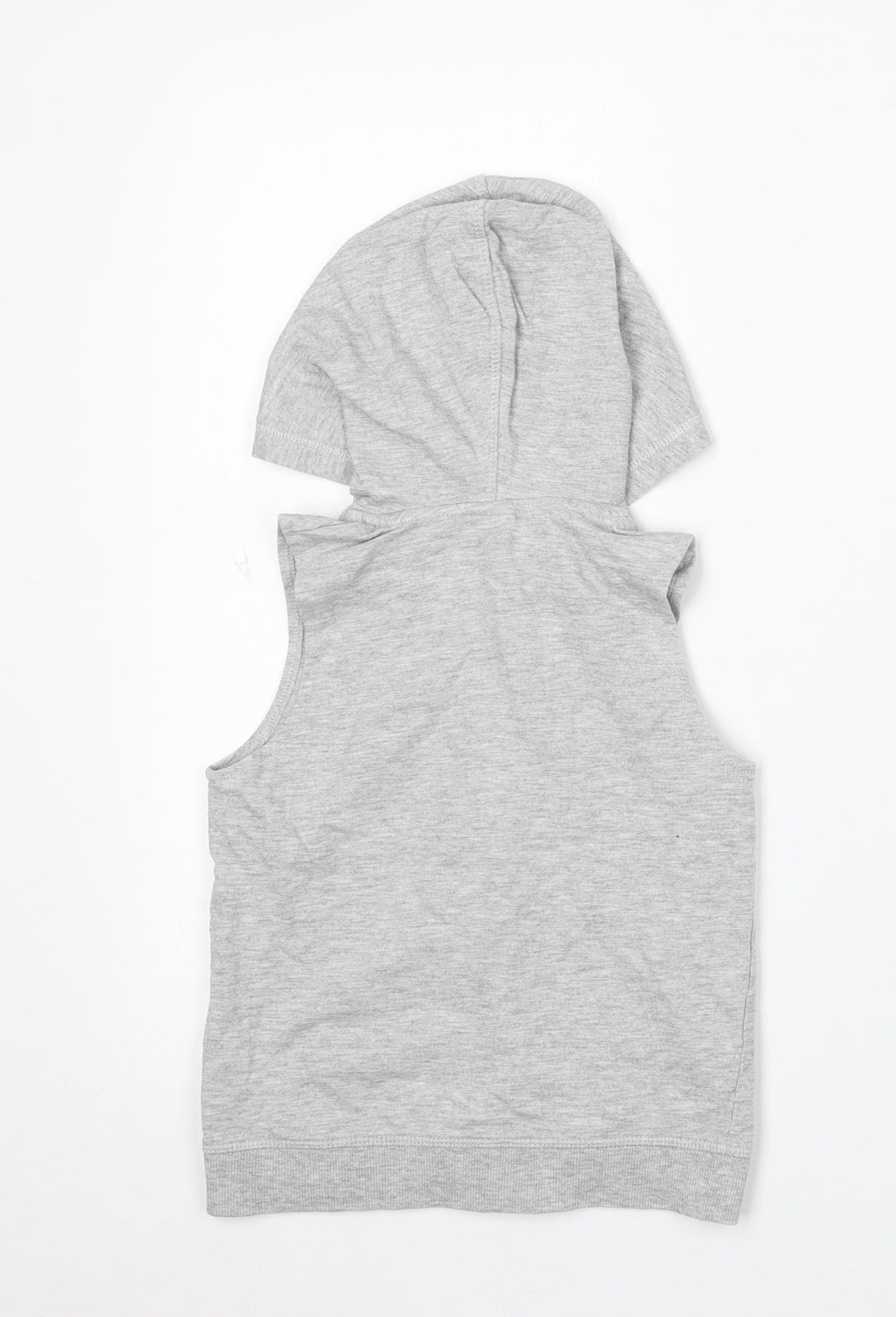 H&M Boys Grey Cotton Full Zip Jumper Size 18-24 Months Zip