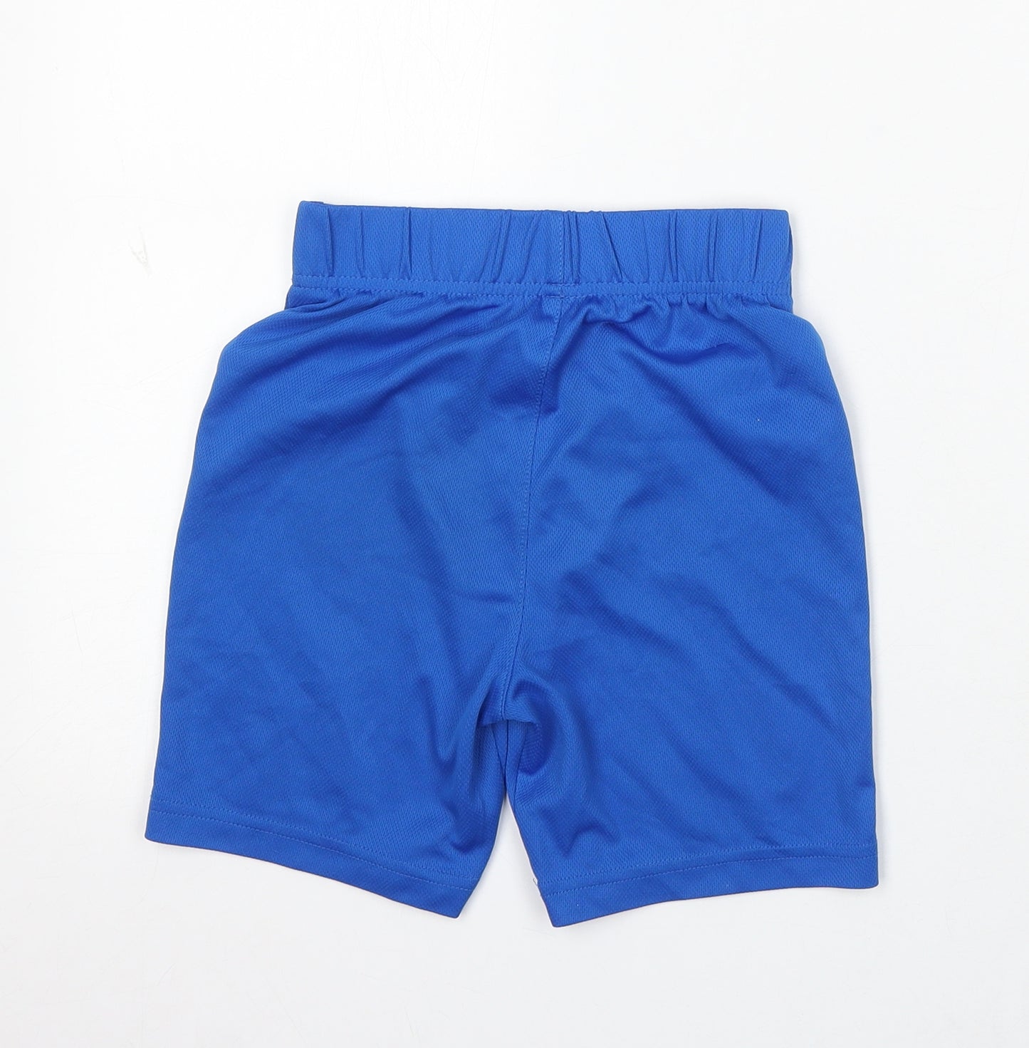 George Boys Blue Polyester Sweat Shorts Size 7-8 Years Regular - Italy Football