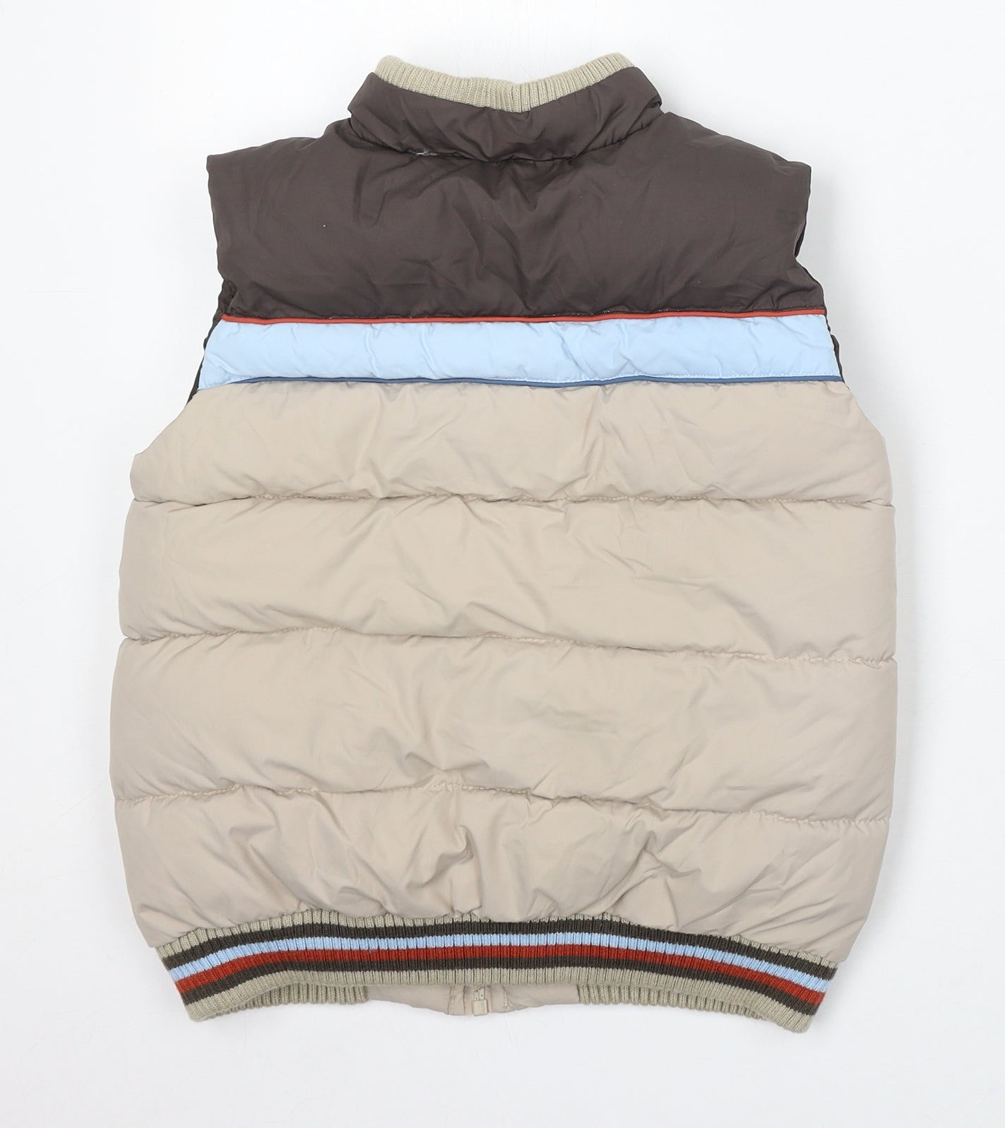 Dunnes Stores Boys Beige Gilet Jacket Size 7 Years Zip