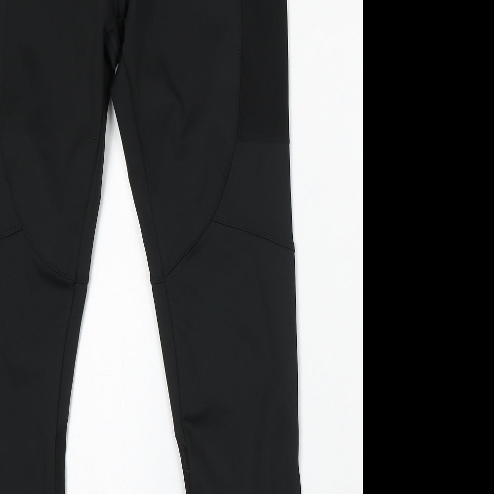 4505 Womens Black Polyester Jogger Leggings Size 12 L26 in Regular