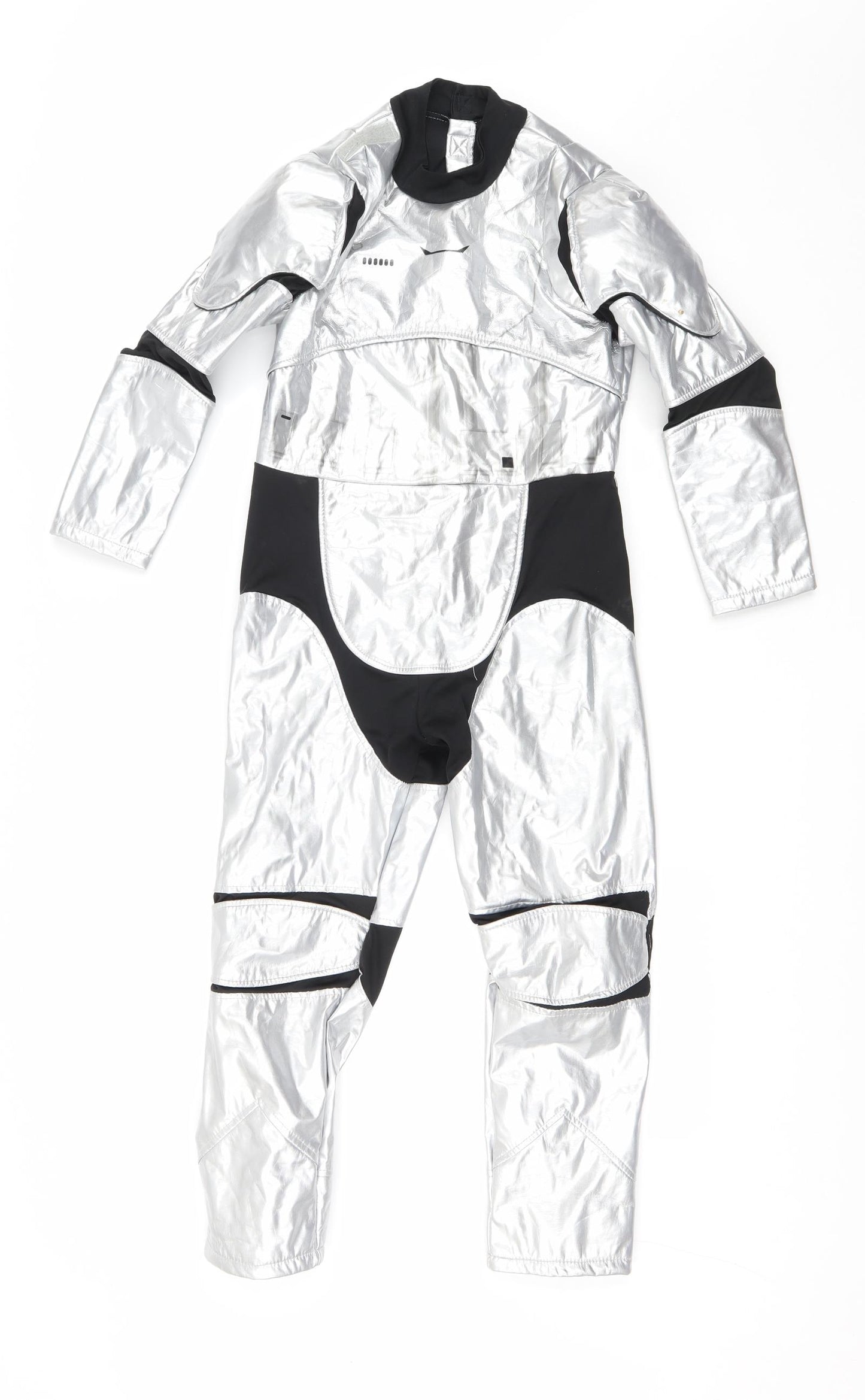 Disney Boys Silver Solid Polyester One Piece Size 7-8 Years Hook & Loop - Star Wars Costume