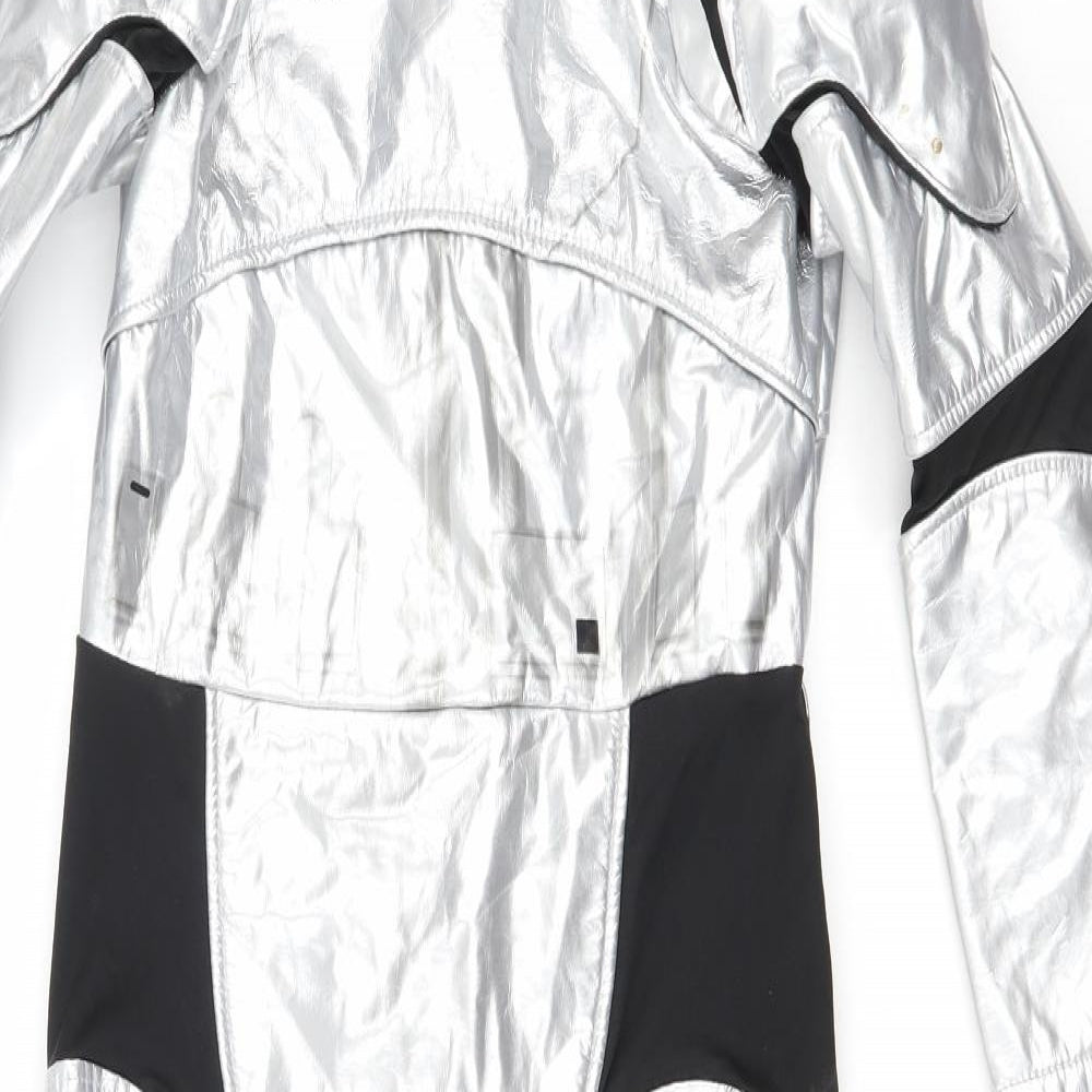 Disney Boys Silver Solid Polyester One Piece Size 7-8 Years Hook & Loop - Star Wars Costume