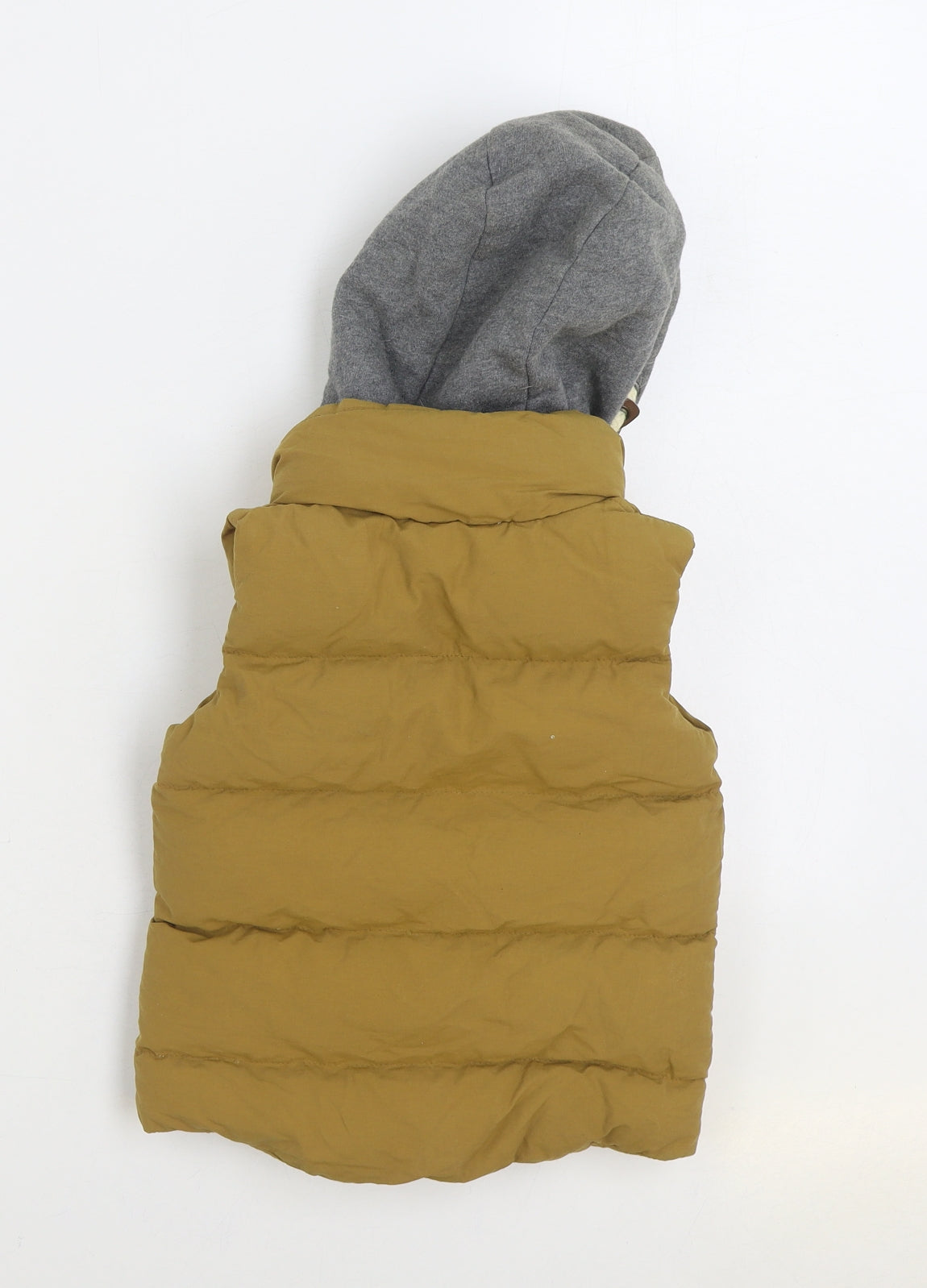 NEXT Boys Yellow Gilet Coat Size 3 Years Zip