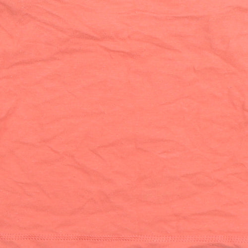 Blue Zoo Girls Pink 100% Cotton Basic T-Shirt Size 6-9 Months Round Neck Snap - Princess