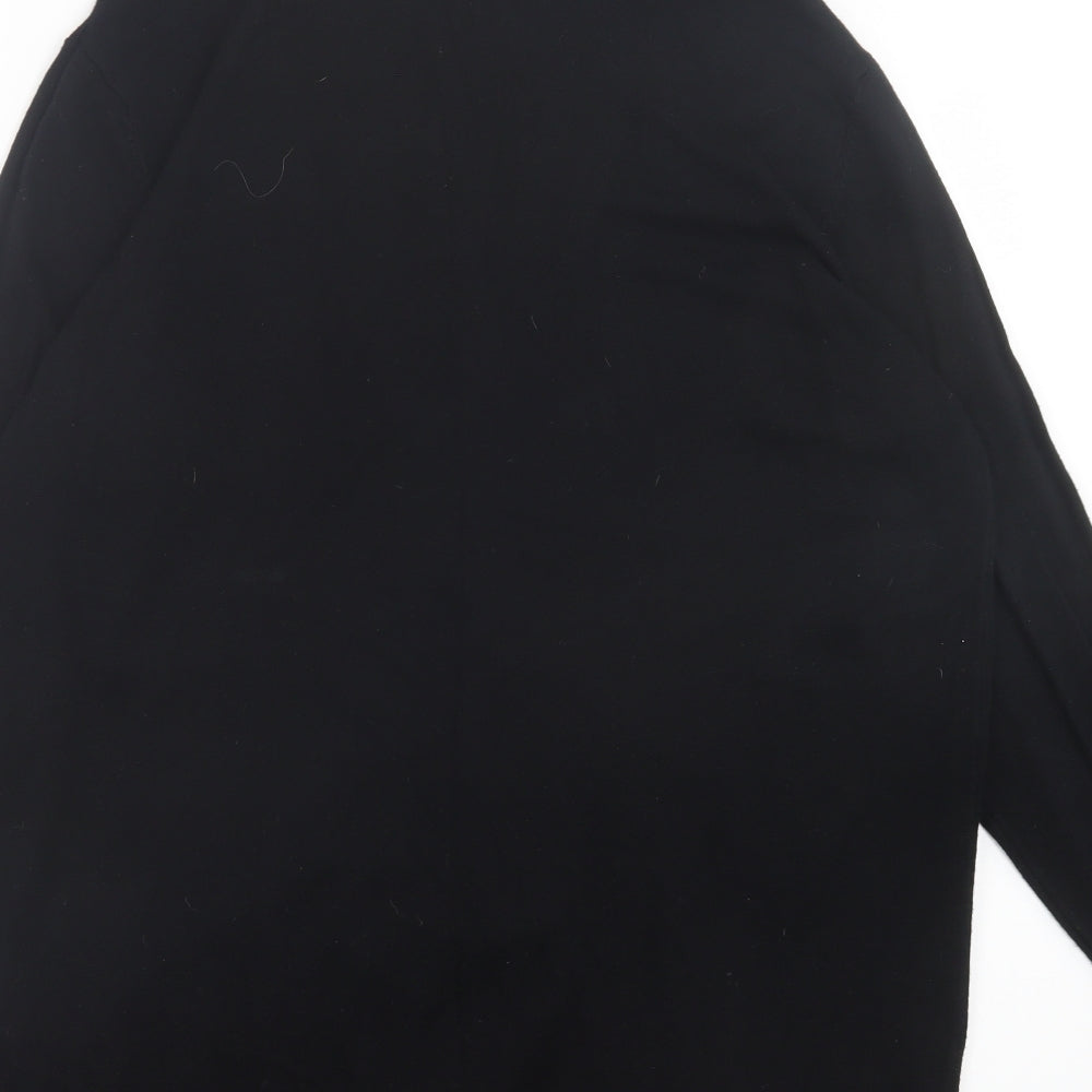 George Womens Black V-Neck Viscose Cardigan Jumper Size L