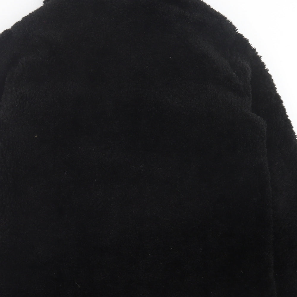 New Look Womens Black Jacket Size S Zip