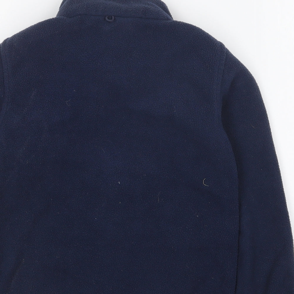Mountain Warehouse Boys Blue Polyester Full Zip Sweatshirt Size 5-6 Years Zip