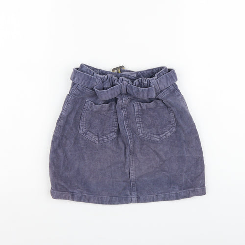 George Girls Purple Cotton Mini Set Size 9-10 Years Regular Button