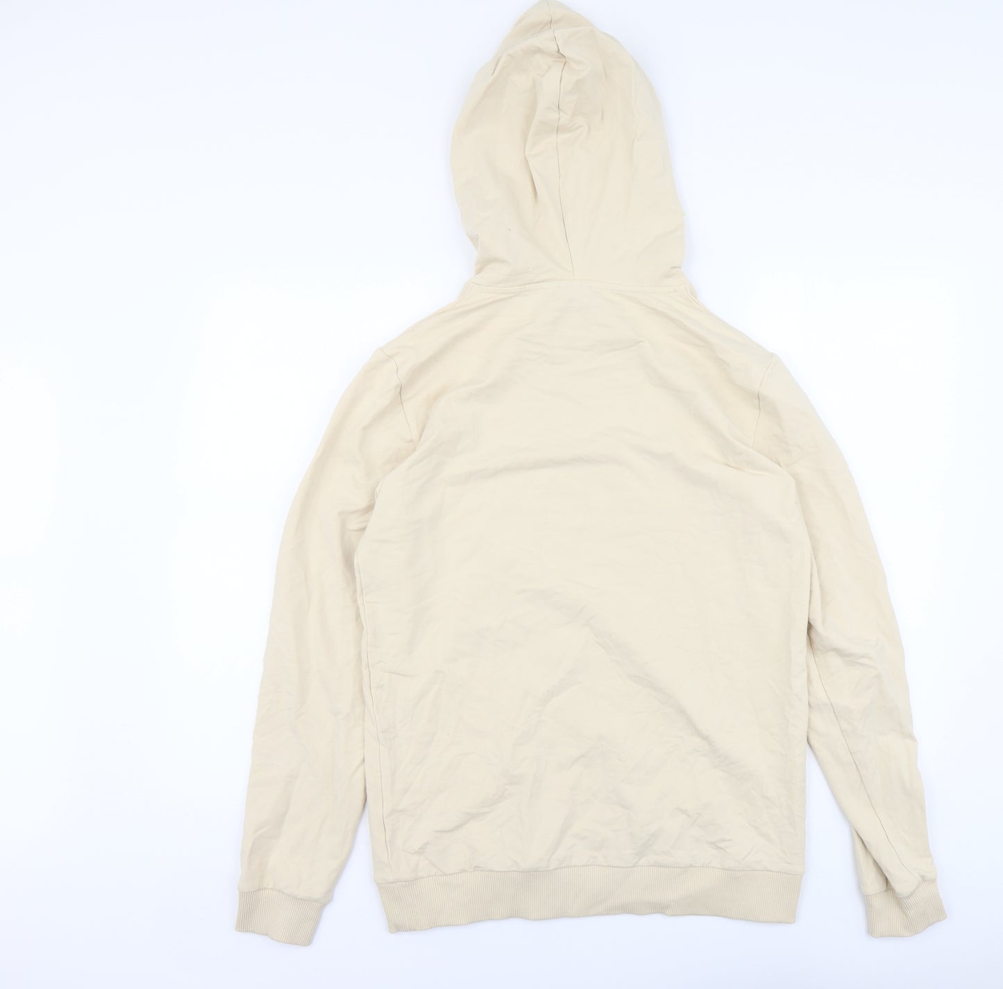 ASOS Womens Beige Polyester Pullover Hoodie Size L Pullover