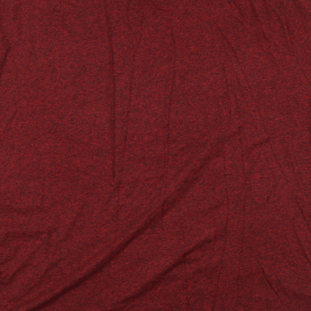 NEXT Mens Red Cotton T-Shirt Size 3XL Round Neck