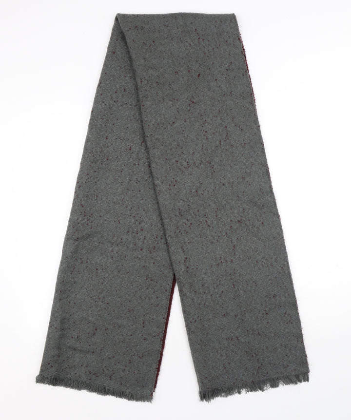 Preworn Unisex Grey Polyester Scarf