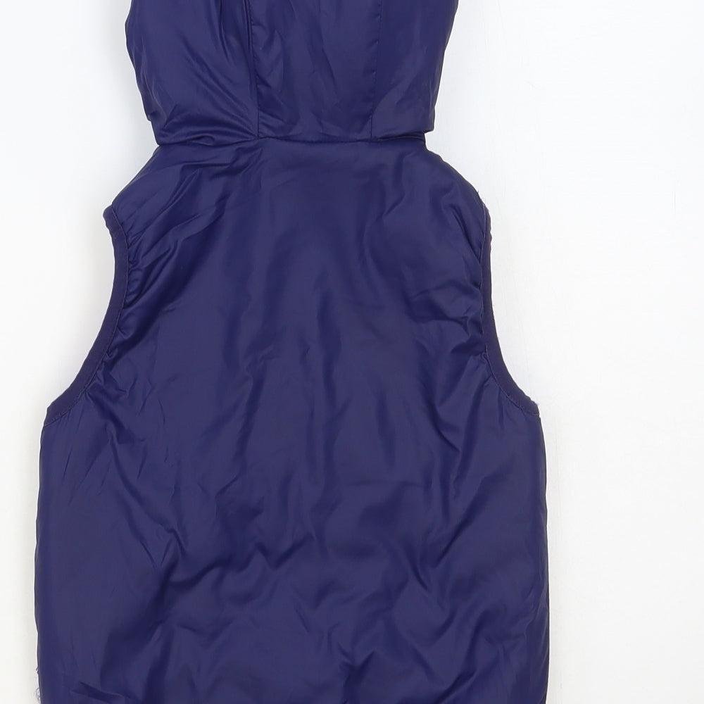 Chico Boys Blue Gilet Coat Size 4 Years Zip