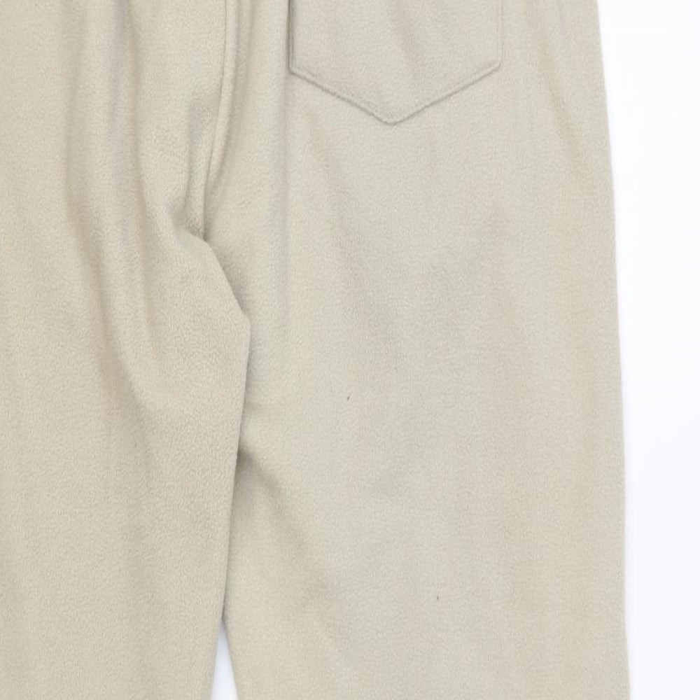 PEP & Co Mens Beige Polyester Jogger Trousers Size 2XL L32 in Regular Drawstring