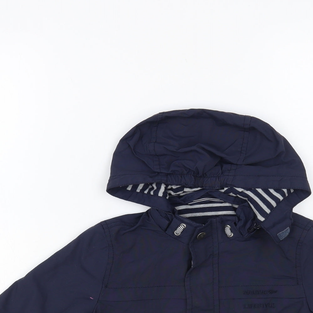 Freestyle Boys Blue Windbreaker Jacket Size 2-3 Years Zip