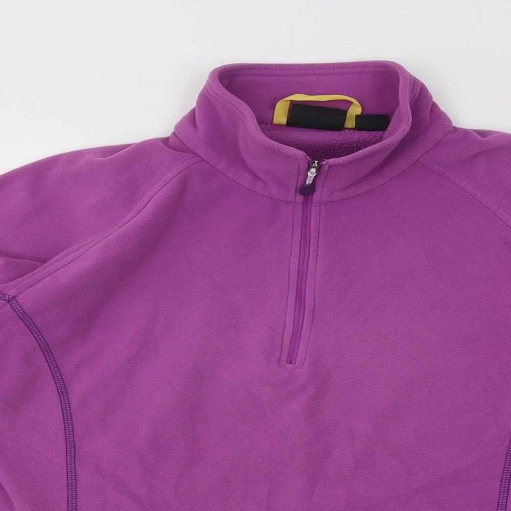 Mountain Hardware Womens Purple Jacket Size XL Zip