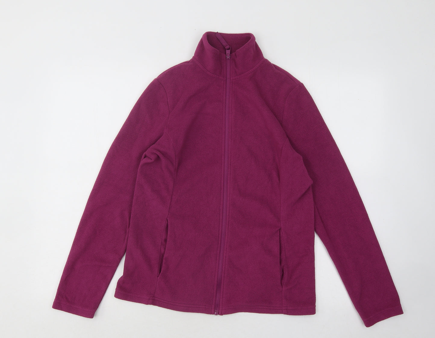 Dunnes Stores Womens Purple Jacket Size S Zip