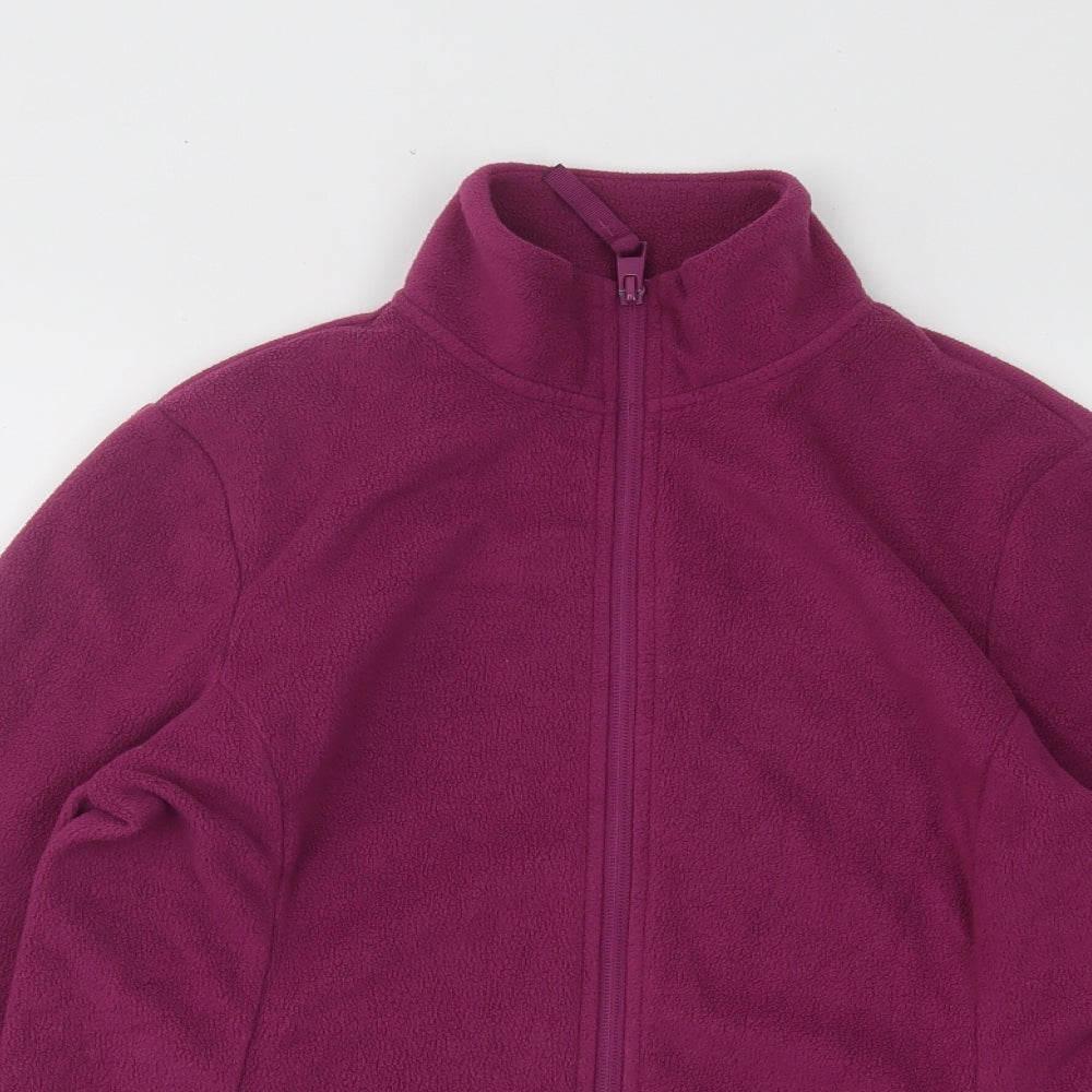 Dunnes Stores Womens Purple Jacket Size S Zip