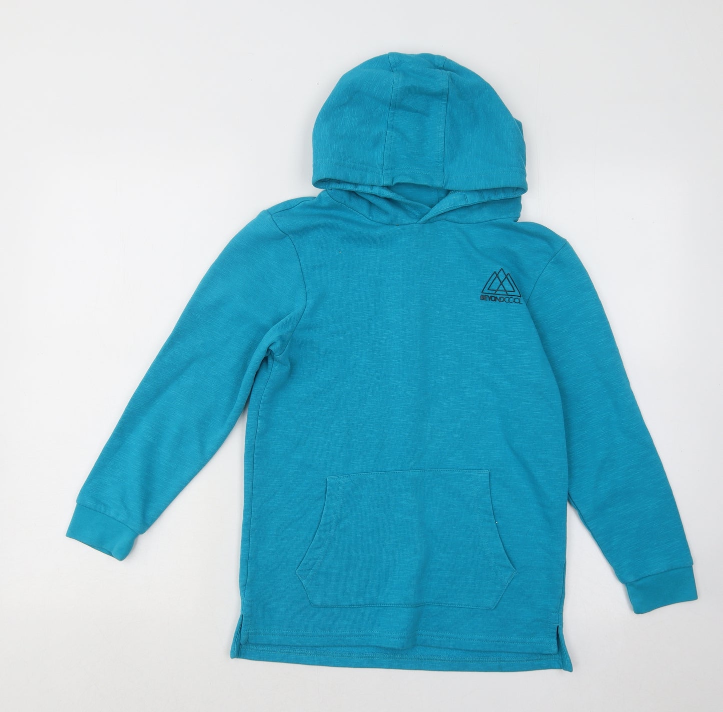 George Boys Blue Cotton Pullover Hoodie Size 10-11 Years Pullover - Beyond Cool