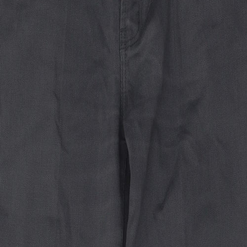 Ralph Valencino Mens Grey Cotton Straight Jeans Size 34 in L33 in Regular Button
