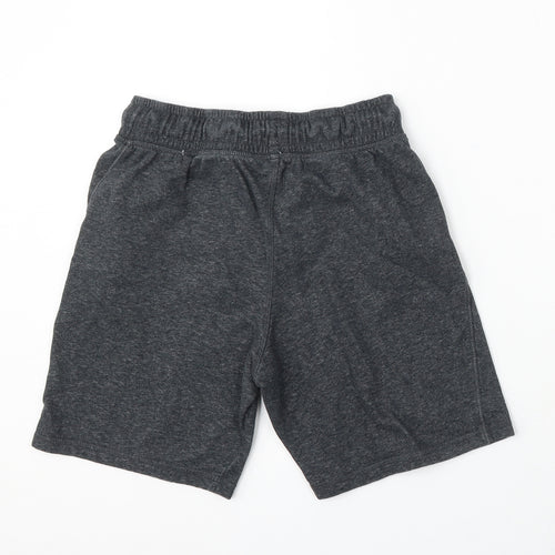 F&F Boys Grey Cotton Sweat Shorts Size 13-14 Years Regular