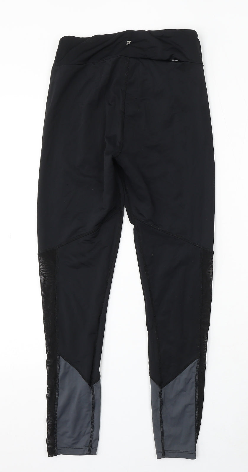 Workout Womens Black Polyester Jogger Leggings Size 10 L26 in Regular