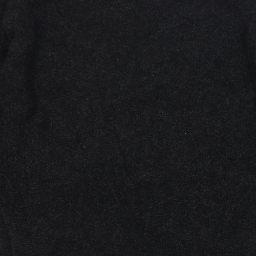 H&M Womens Grey Round Neck Acrylic Pullover Jumper Size S