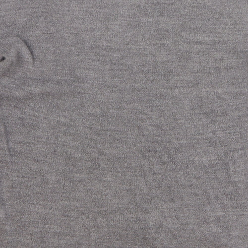 Atmosphere Womens Grey Round Neck Acrylic Pullover Jumper Size 6
