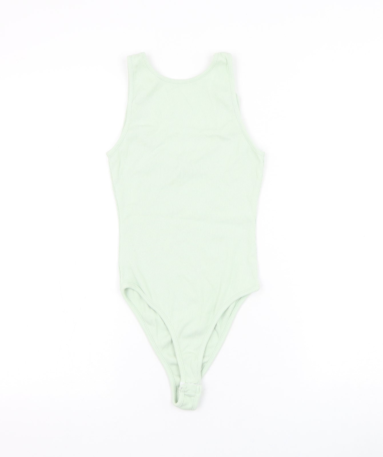 Atmosphere Womens Green Cotton Bodysuit One-Piece Size 8 Snap