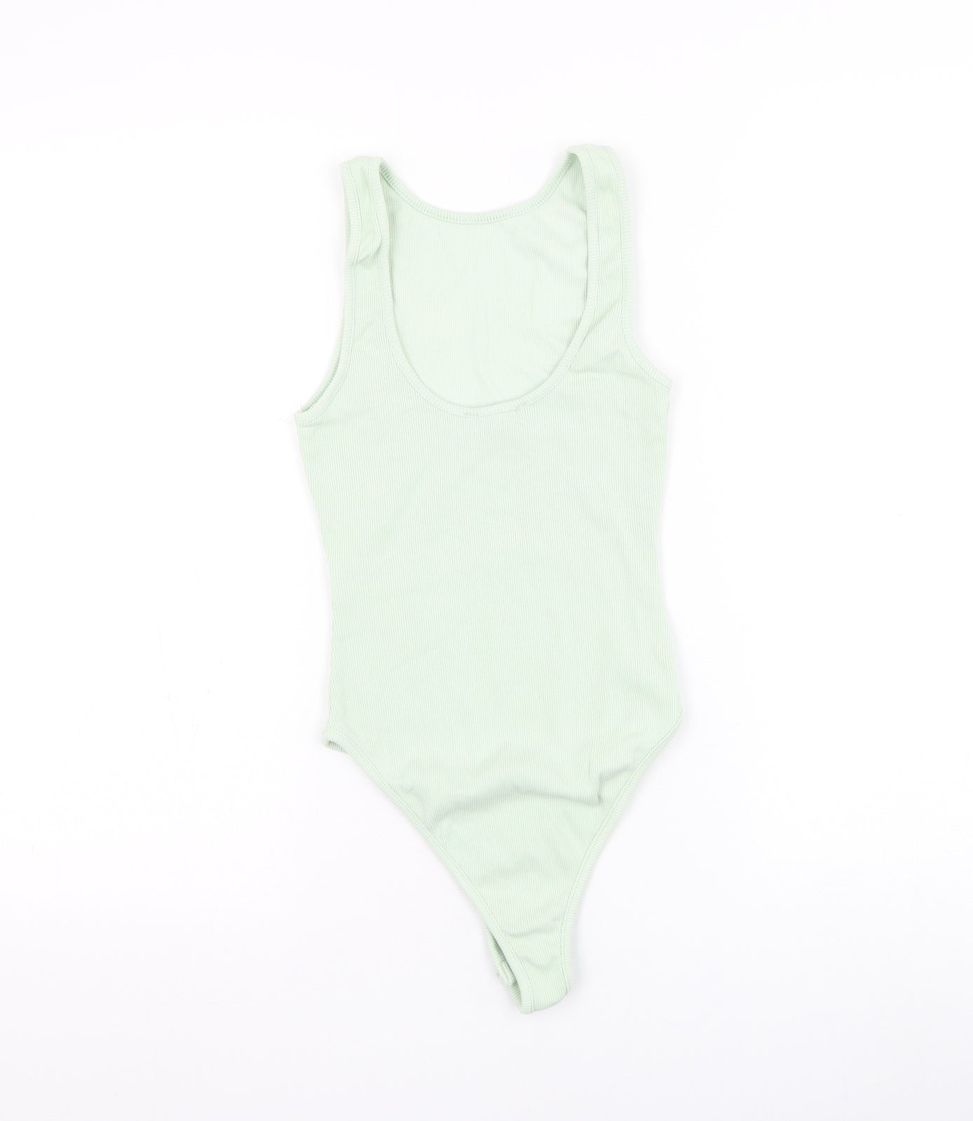 Atmosphere Womens Green Cotton Bodysuit One-Piece Size 8 Snap