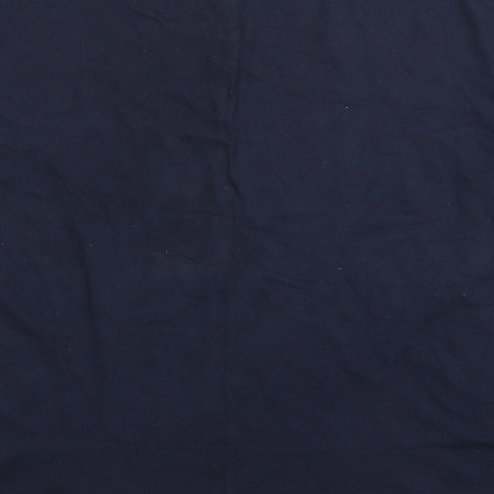 NEXT Womens Blue Cotton Basic T-Shirt Size 20 Round Neck