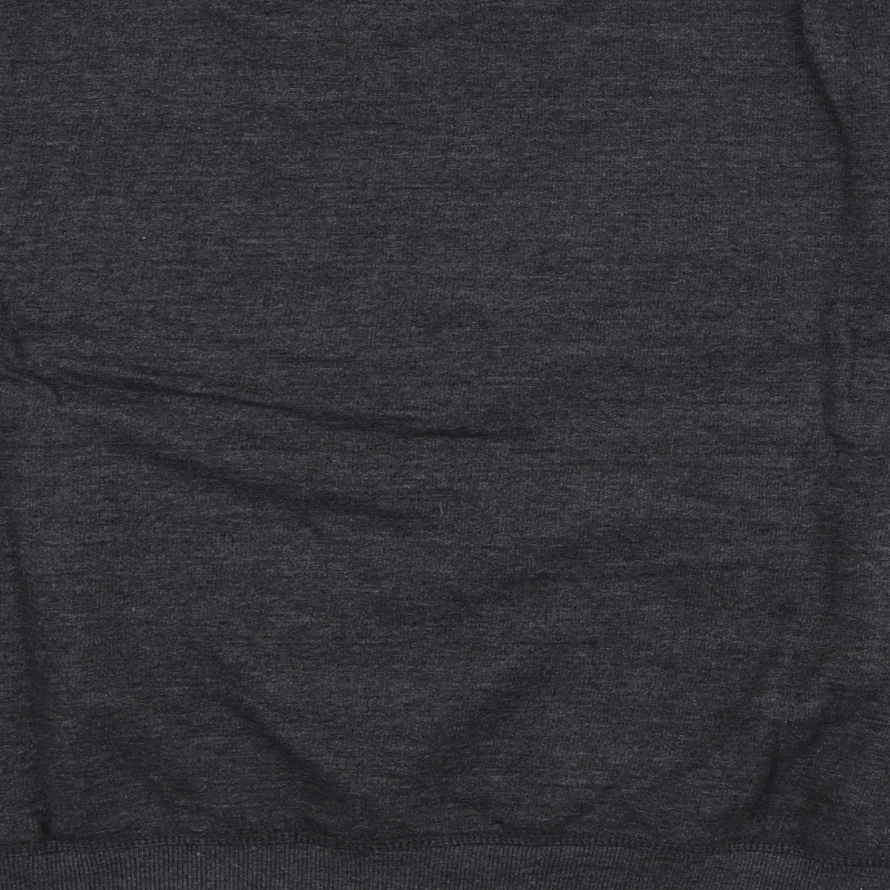 Lee Cooper Mens Grey Cotton Pullover Sweatshirt Size L