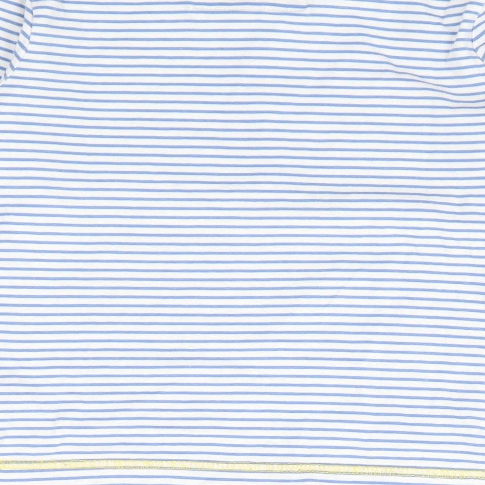 TU Boys Multicoloured Striped 100% Cotton Basic T-Shirt Size 2-3 Years Henley Pullover - The Gruffalo