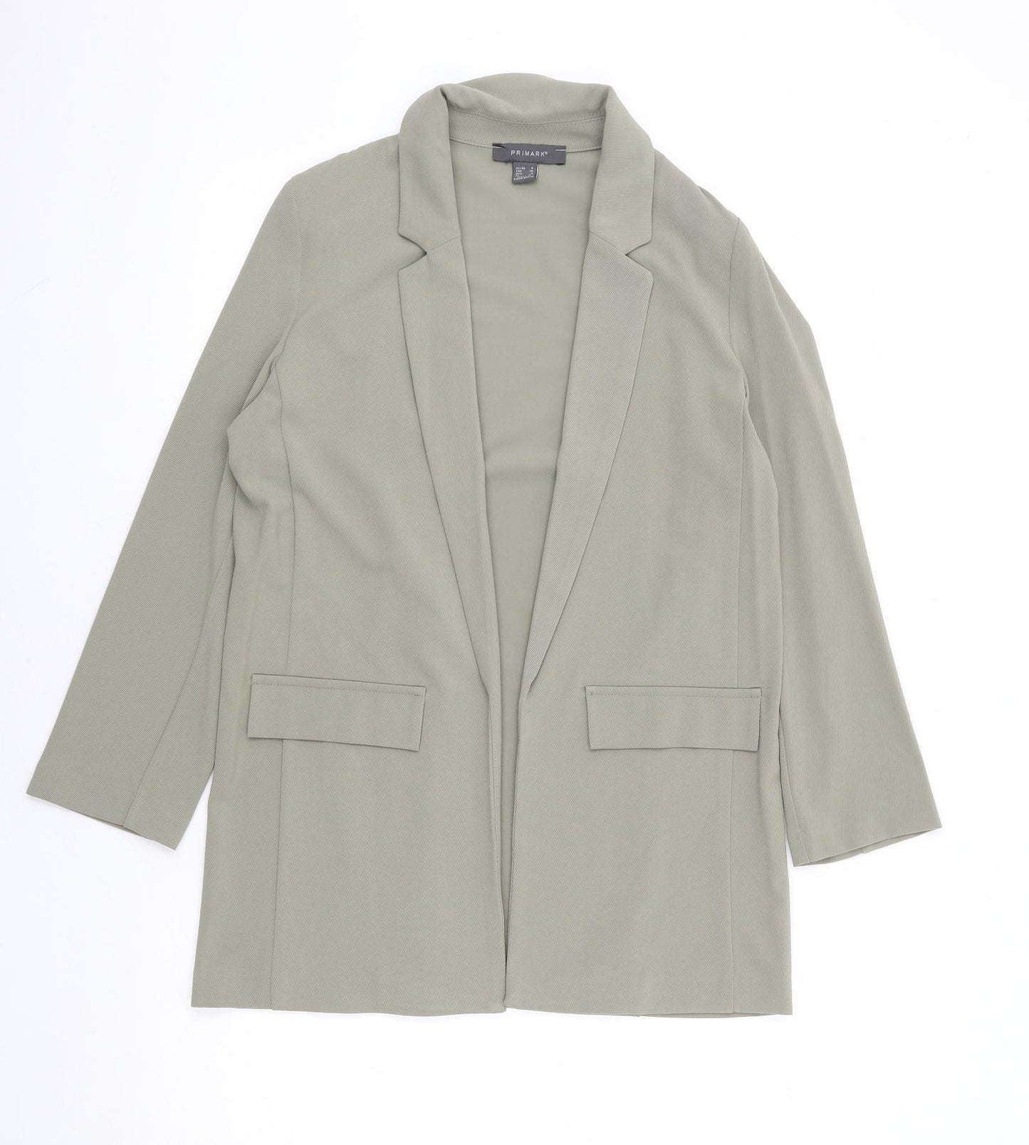 Primark Womens Green Jacket Blazer Size 8
