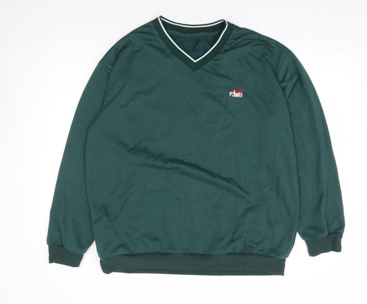 SheIn Womens Green Polyester Pullover Sweatshirt Size XL Pullover