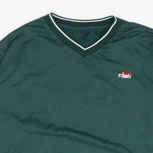 SheIn Womens Green Polyester Pullover Sweatshirt Size XL Pullover