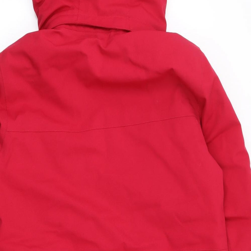TOG24 Womens Pink Windbreaker Coat Size 14 Zip