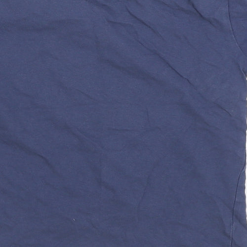 Dunnes Stores Boys Blue Cotton Basic T-Shirt Size 5 Years Round Neck Pullover - Skateboarding