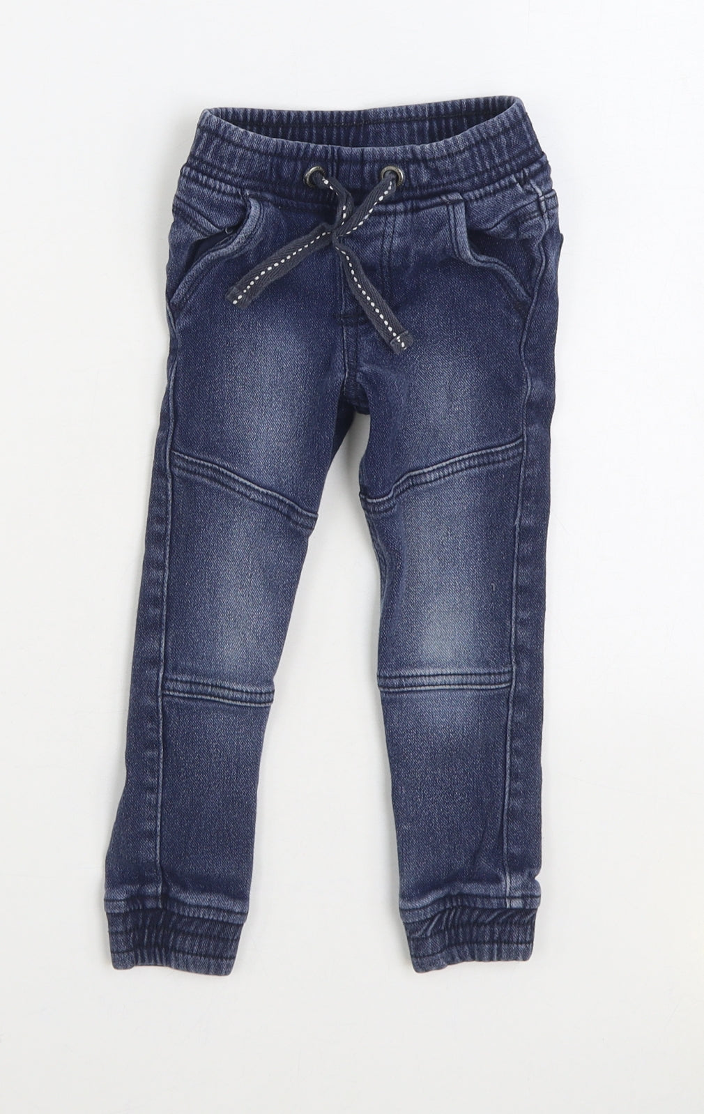 Lupilu Boys Blue Cotton Skinny Jeans Size 3-4 Years Regular Drawstring