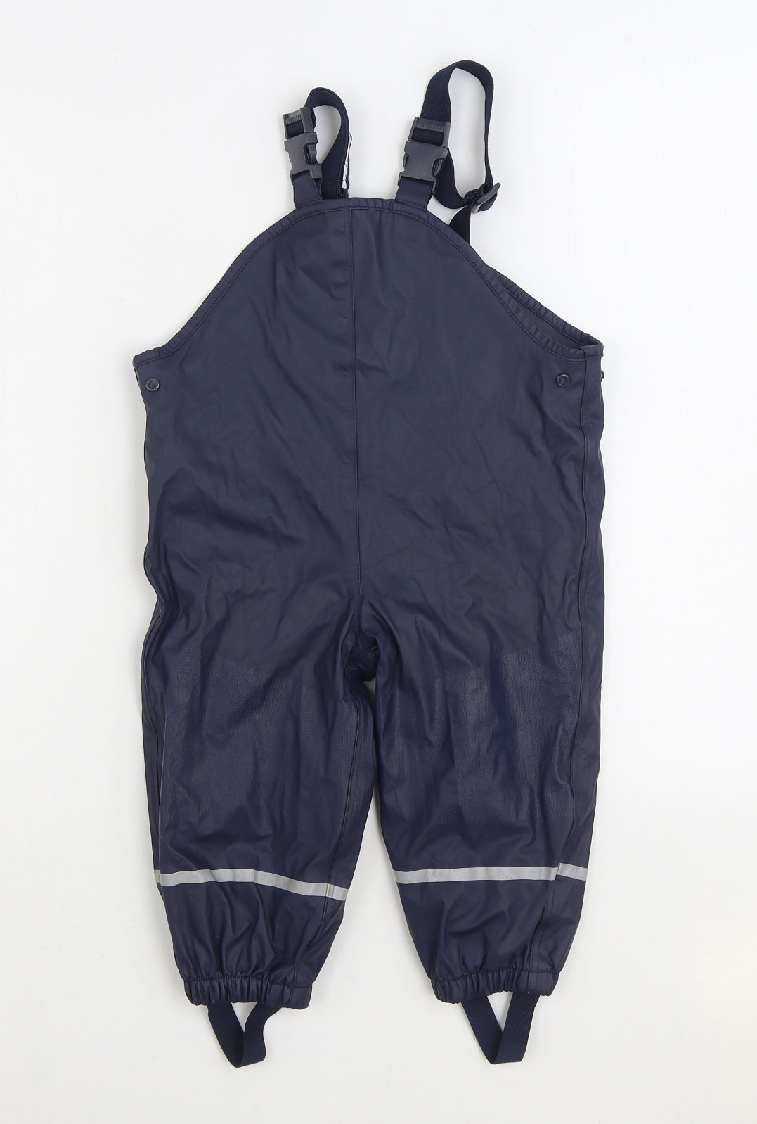 Lupilu Baby Blue Polyurethane Dungaree Outfit/Set Size 18-24 Months Buckle