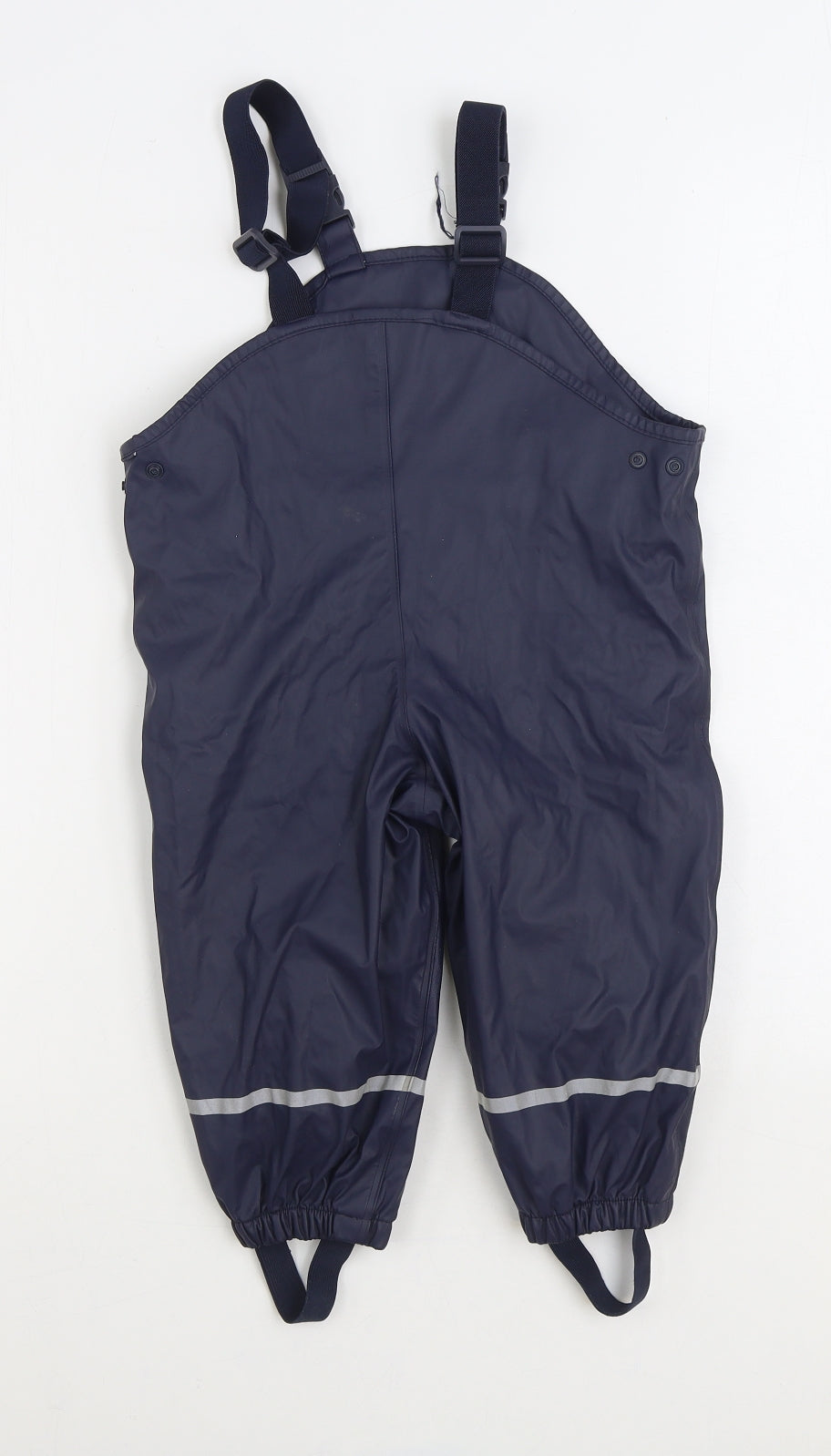 Lupilu Baby Blue Polyurethane Dungaree Outfit/Set Size 18-24 Months Buckle